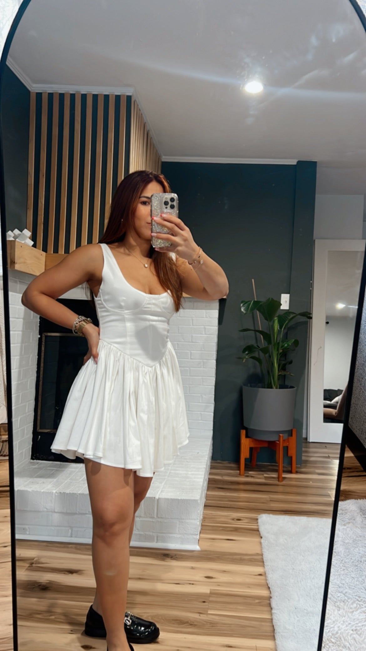 Off White mini dress (Final Sale)